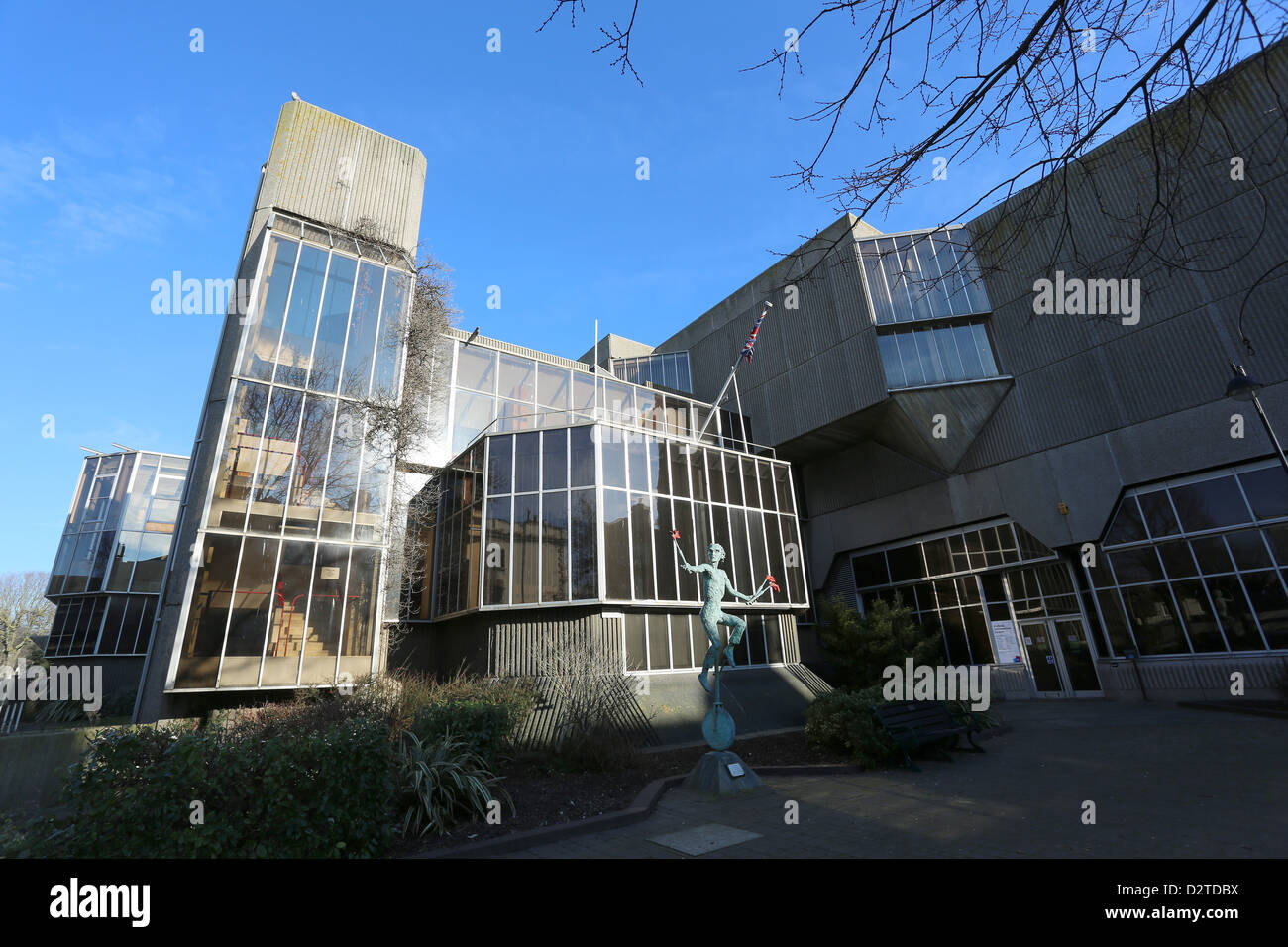 Hove Rathaus an einem sonnigen Tag Hove Rathaus, Norton Road, Hove Stockfoto