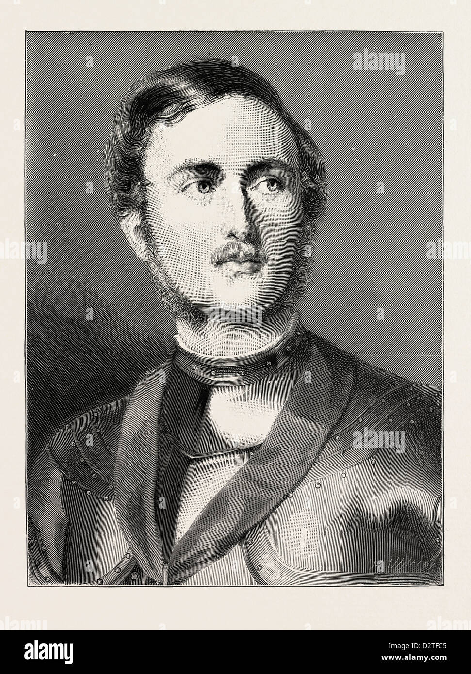 H.R.H Prinz ALBERT, im Alter von vierundzwanzig Stockfoto