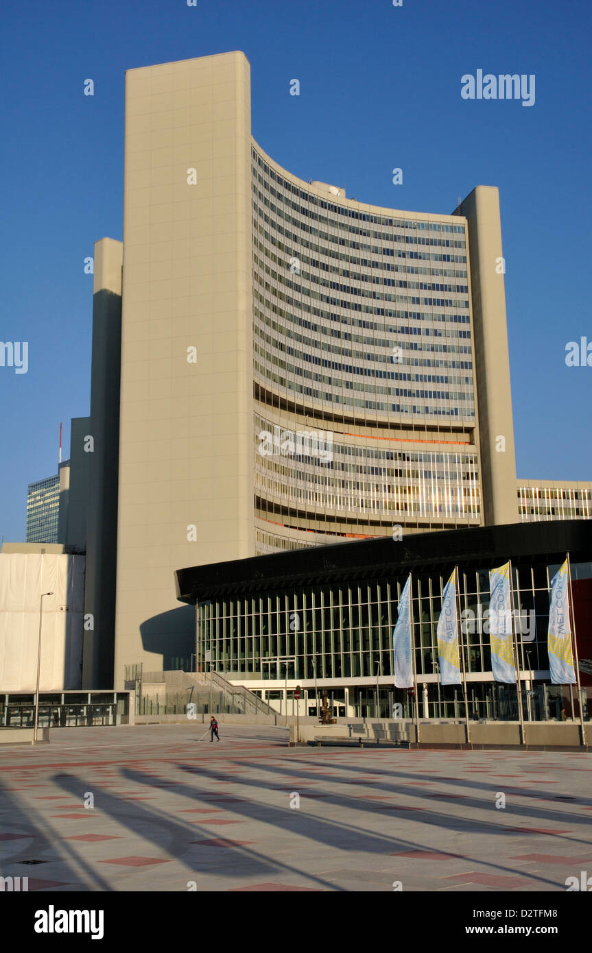 Vienna International Centre Stockfoto
