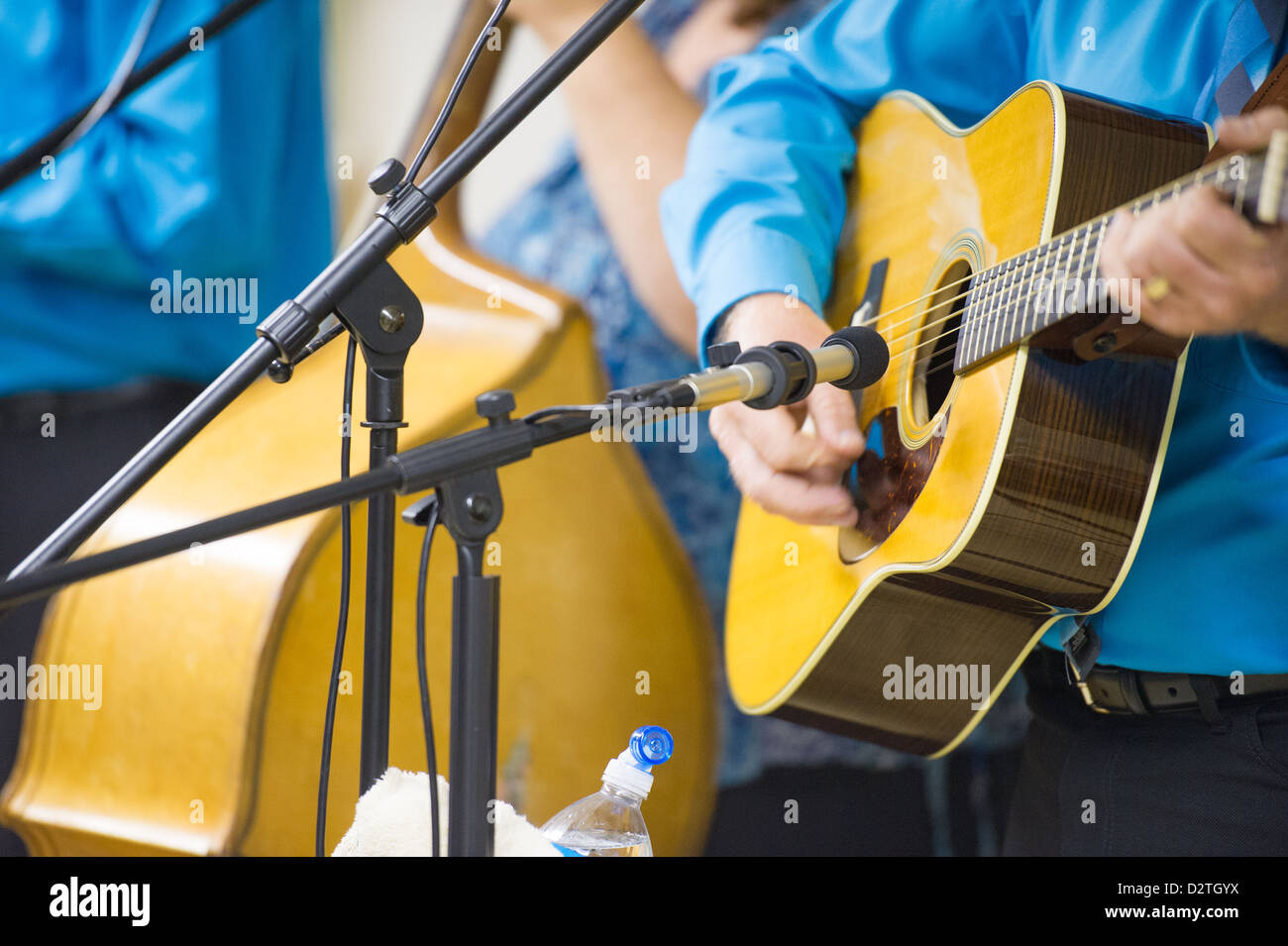 Bluegrass-Musikgruppe Stockfoto