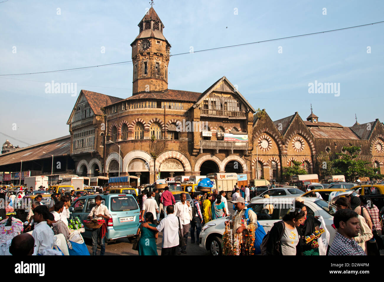 Mumbai (Bombay) Indien Crawford Market Stockfoto