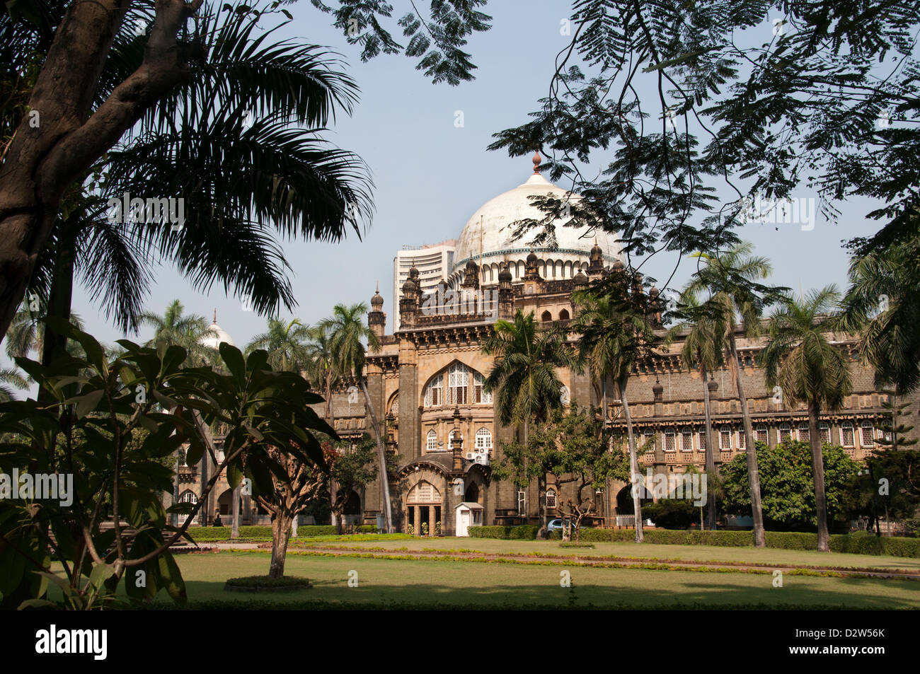 Der Chhatrapati Shivaji Maharaj Vastu Sangrahalaya früher Prince Of Wales Museum der westlichen Indien Mumbai (Bombay) Stockfoto