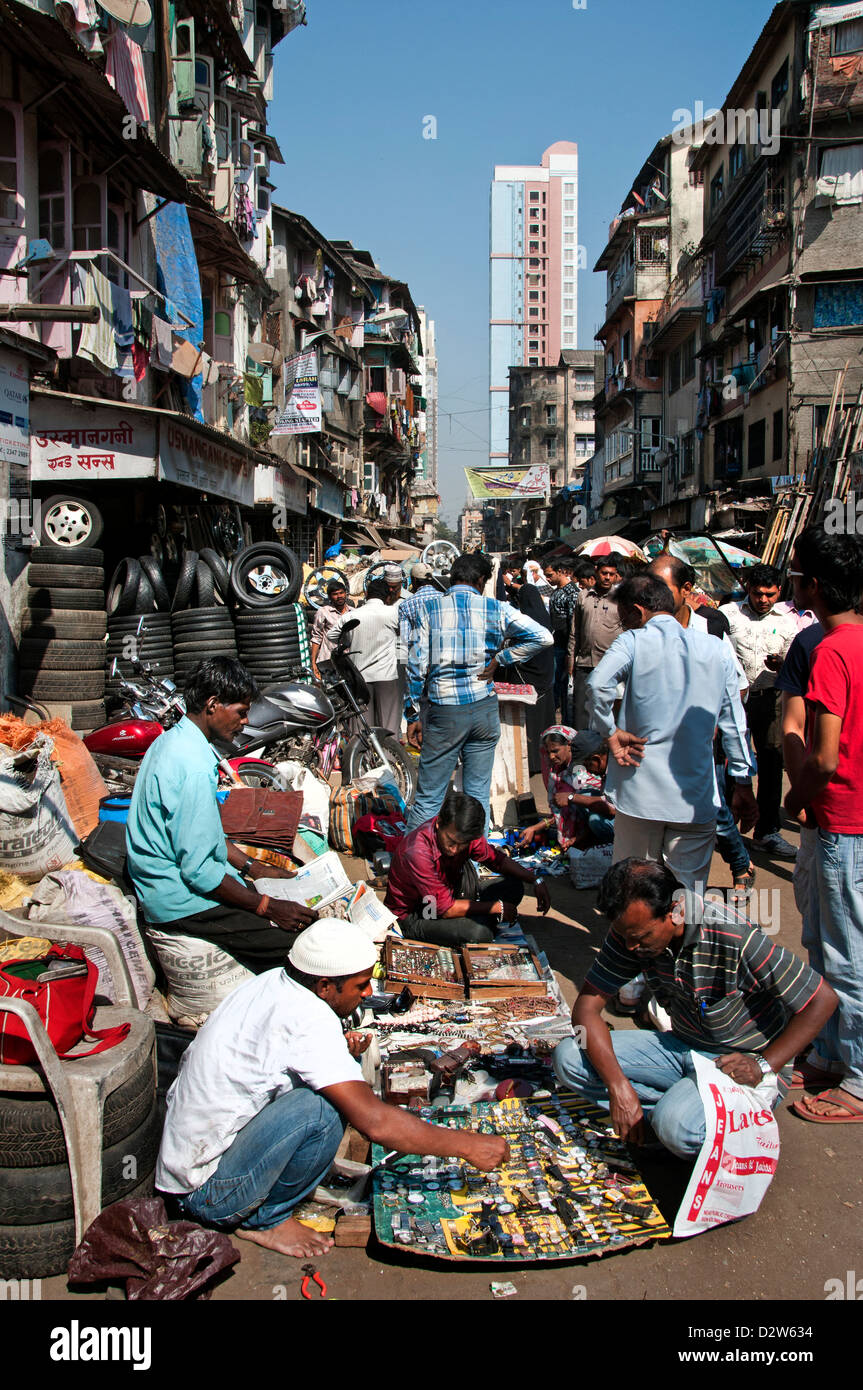 Mumbai (Bombay) Indien Chor Bazaar (Thieves Market) Stockfoto