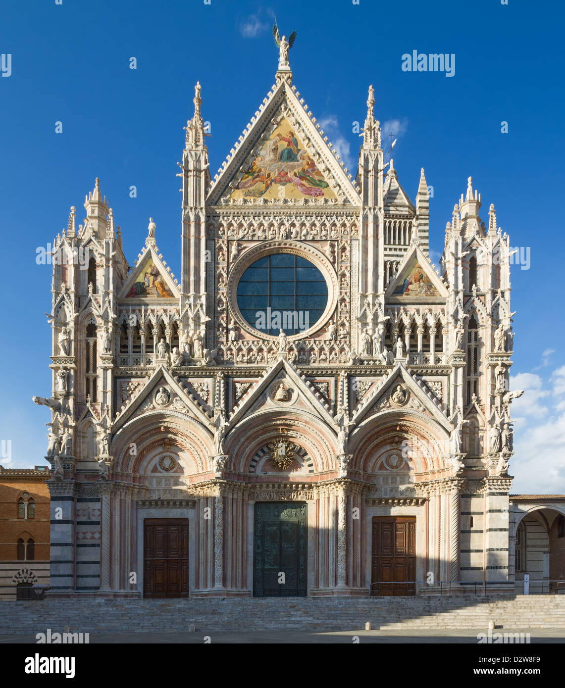 Dom von Siena, Toskana, Italien Stockfoto