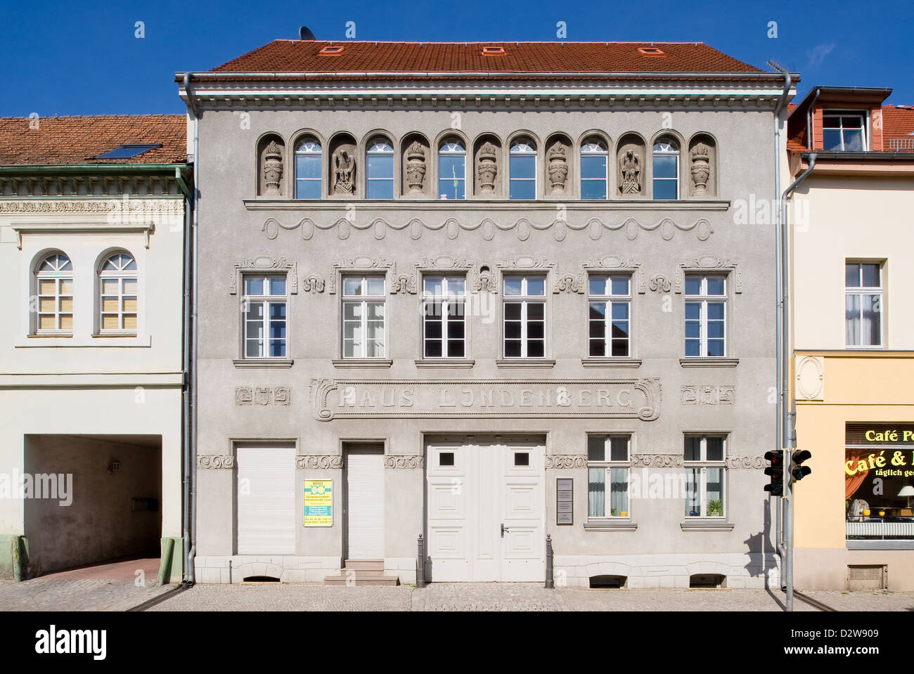 Altlandsberg Deutschland Haus Lindenberg Altlandsberg Stockfoto