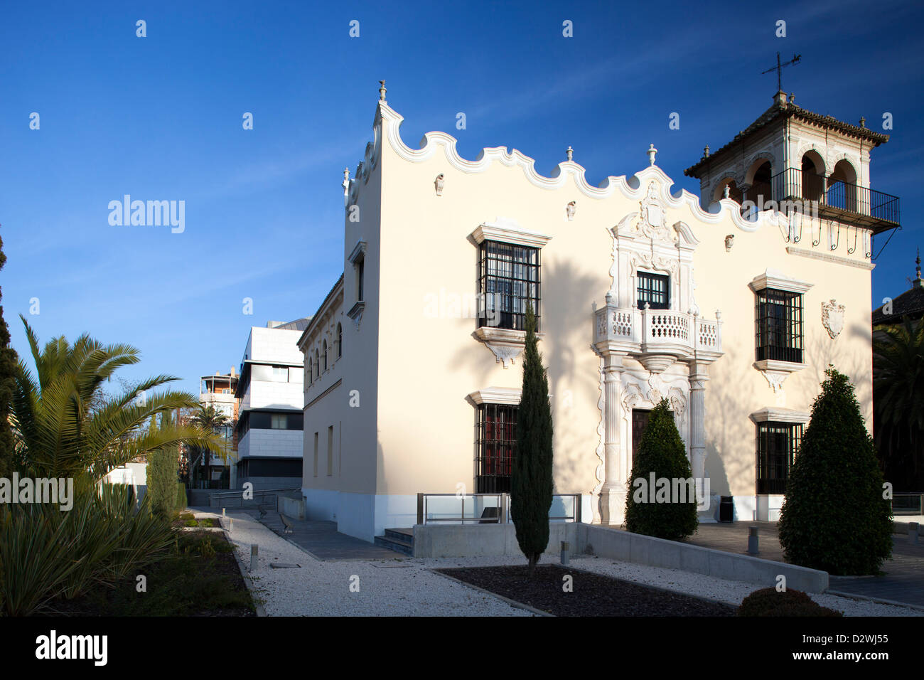 Sevilla, Spanien, La Casa De La Viuda de Urcola Stockfoto