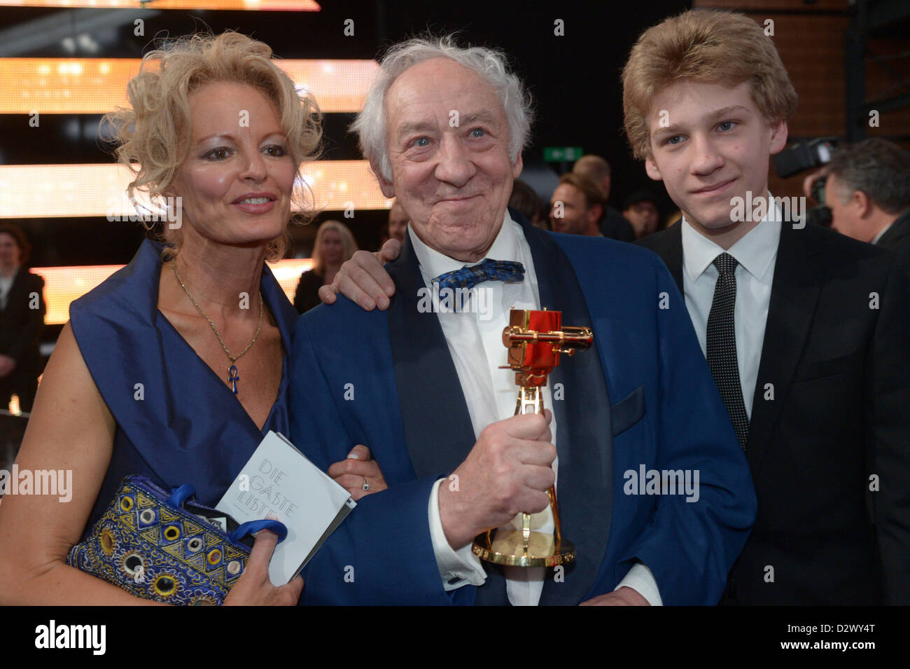 Dieter Hallervorden und Frau Elena Blume Stockfotografie - Alamy