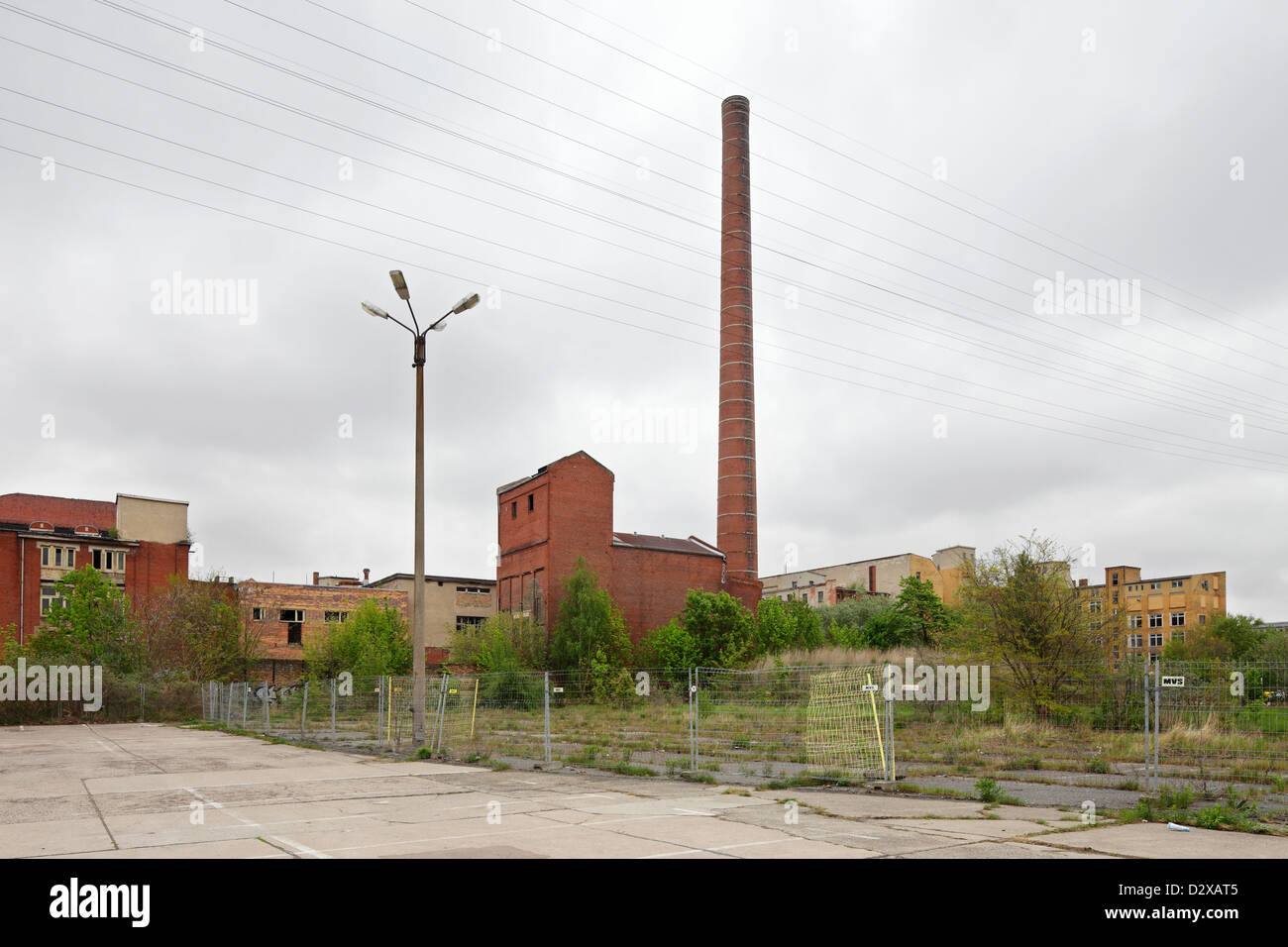 Berlin, Deutschland, freie Industrieflächen und Fabrikgebaeude in Lichtenberg Stockfoto