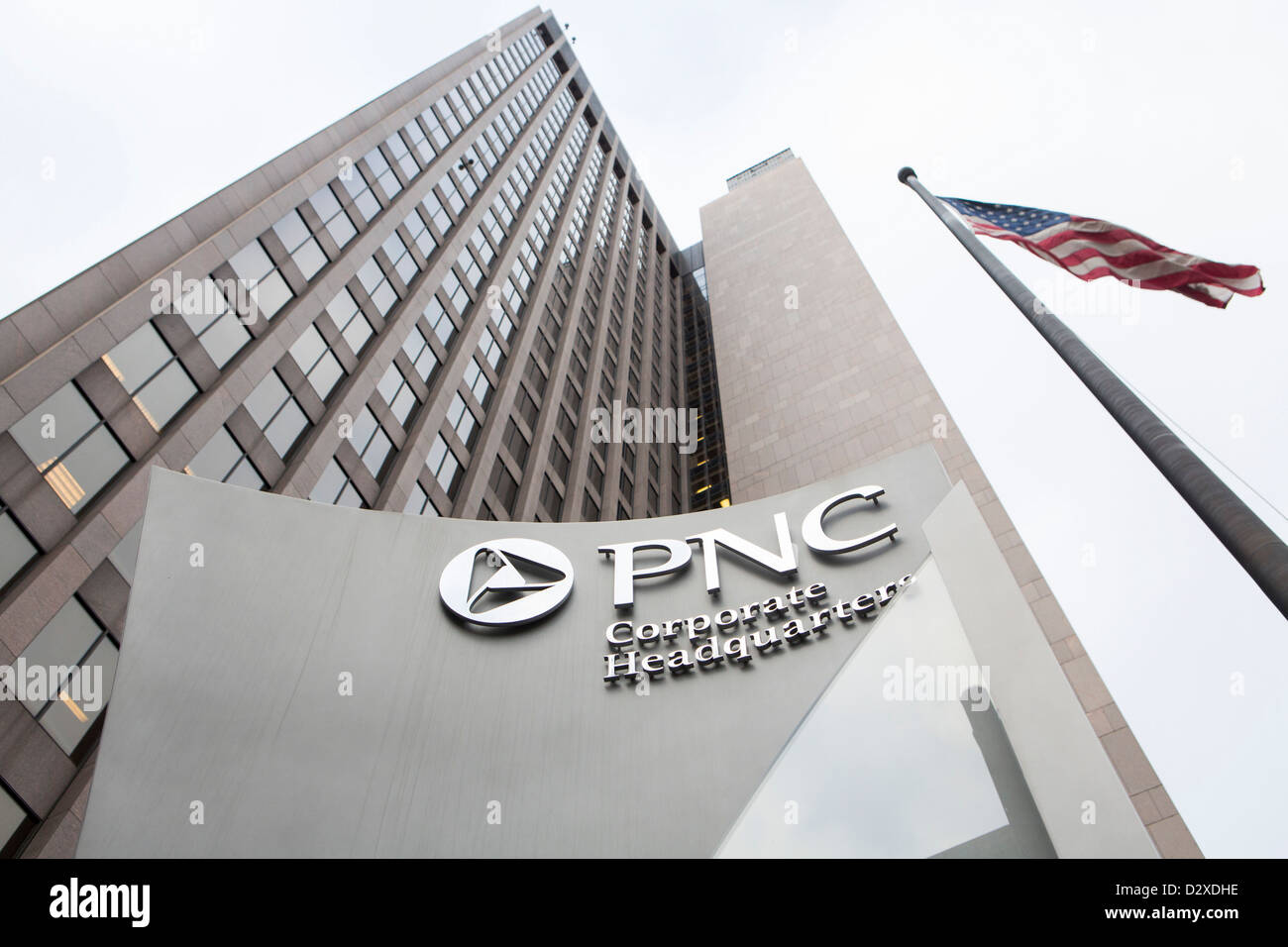Das Hauptquartier der PNC Financial Services Group, Inc. Stockfoto