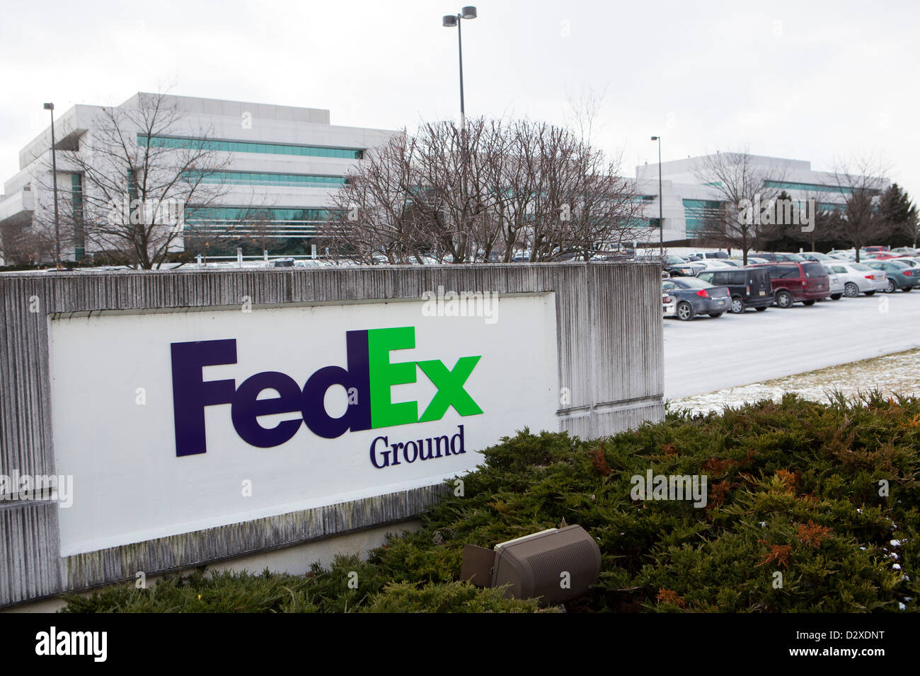 Das Hauptquartier der FedEx Ground. Stockfoto
