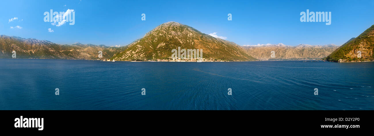 Sommer auf die Berge und Täler von Montenegro Stockfoto