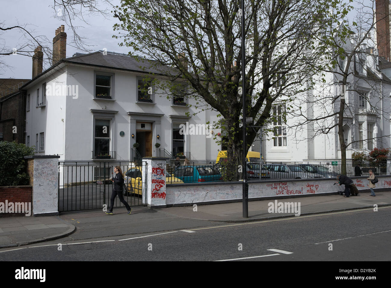 London, Vereinigtes Königreich, den Abbey Road Studios Stockfoto