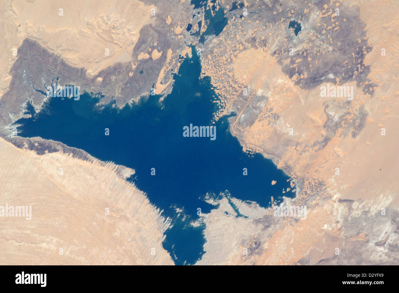 Ägypten, Western Toshka Lakes und Dünen-Ägypten Stockfoto