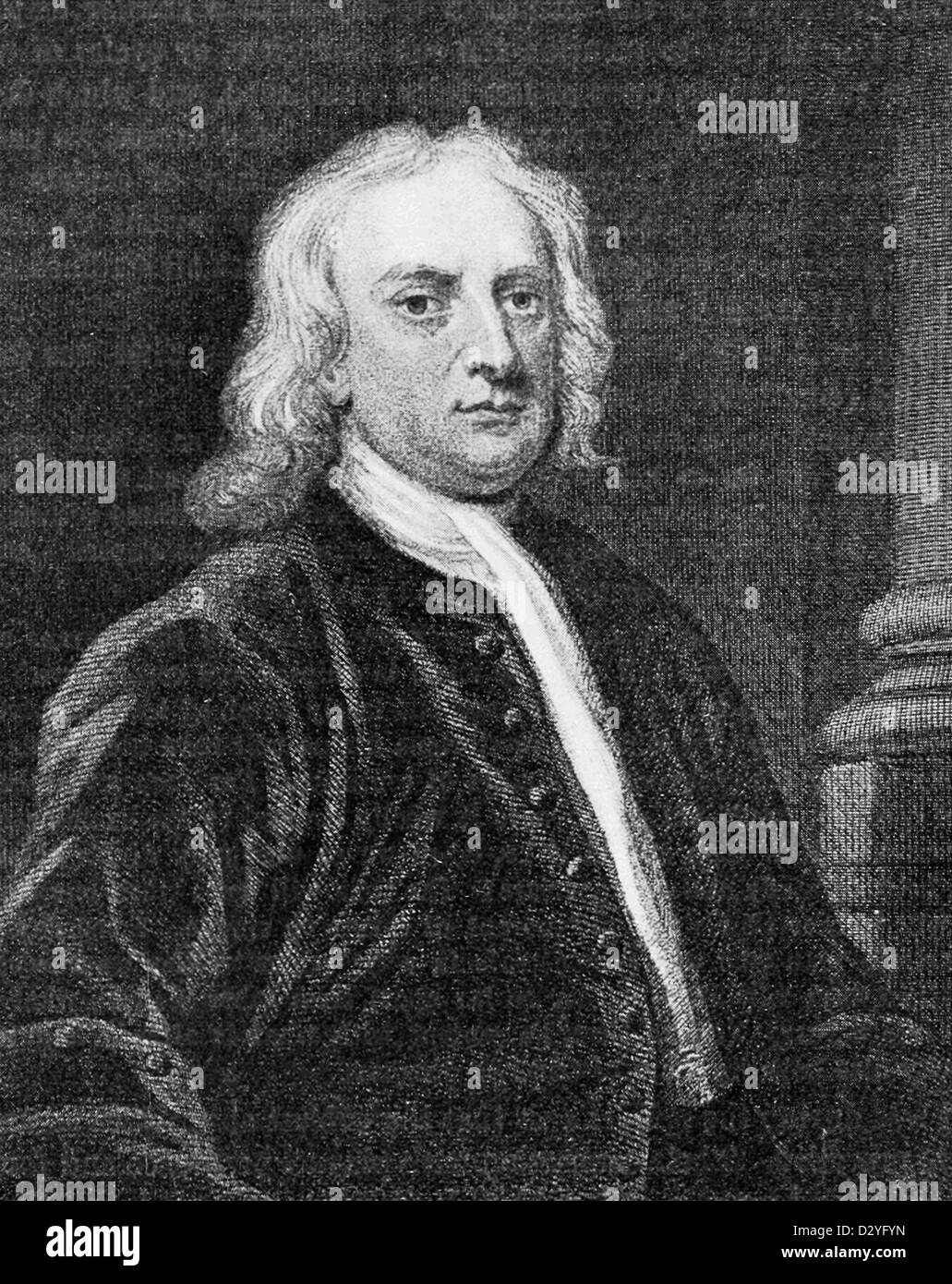 Sir Isaac Newton Stockfoto