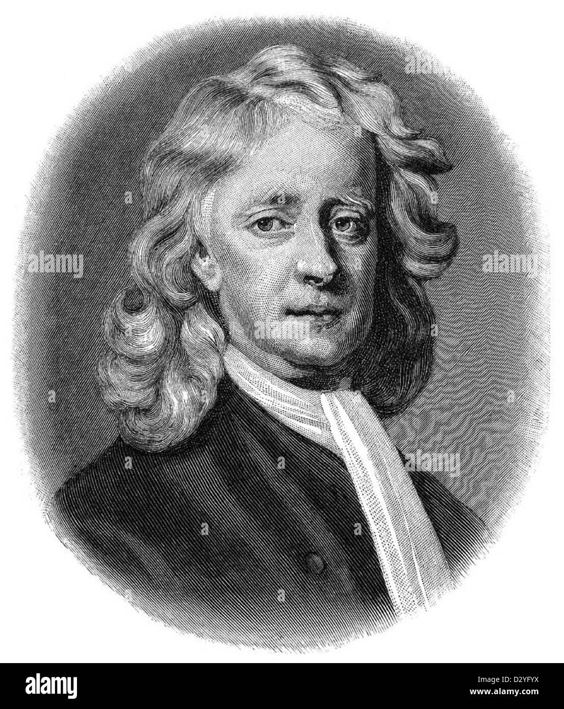 Sir Isaac Newton Stockfoto