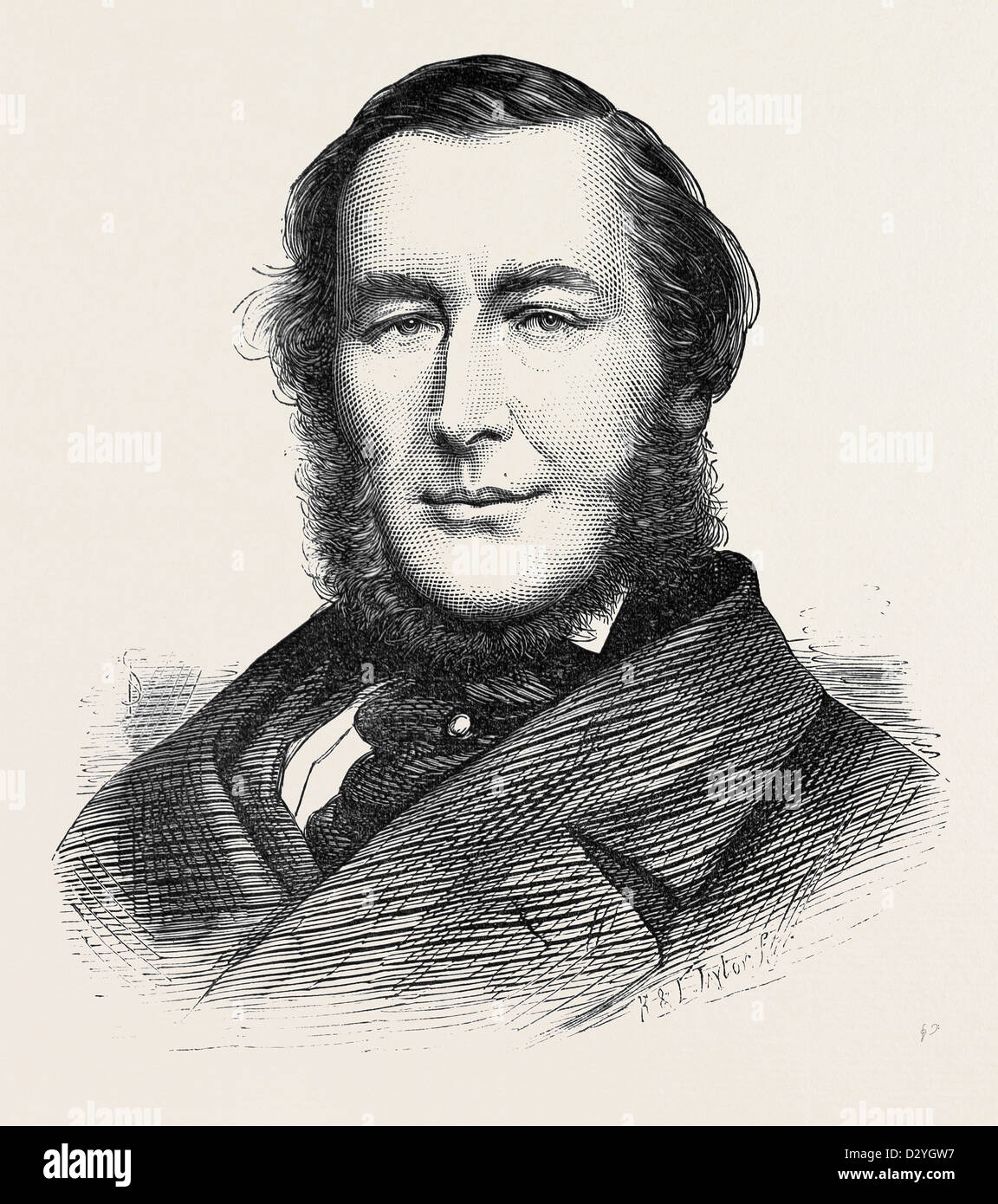 DIE SPÄTEN RICHTIGE HON H.T.L. CORRY M.P. 1873 Stockfoto