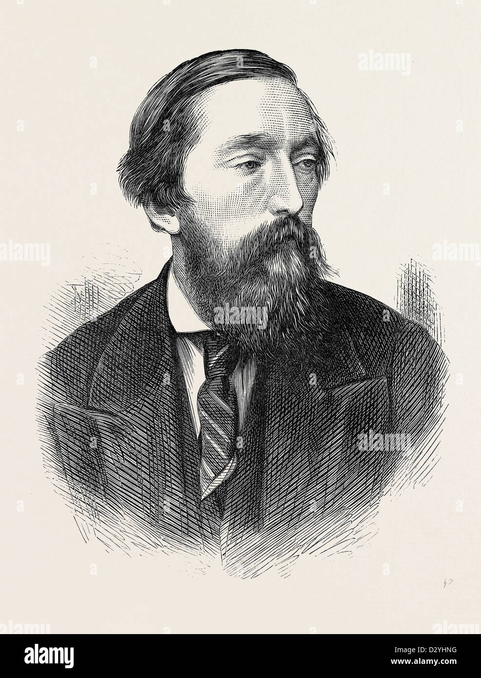 HERR J.E. HODGSON A.R.A 1873 Stockfoto