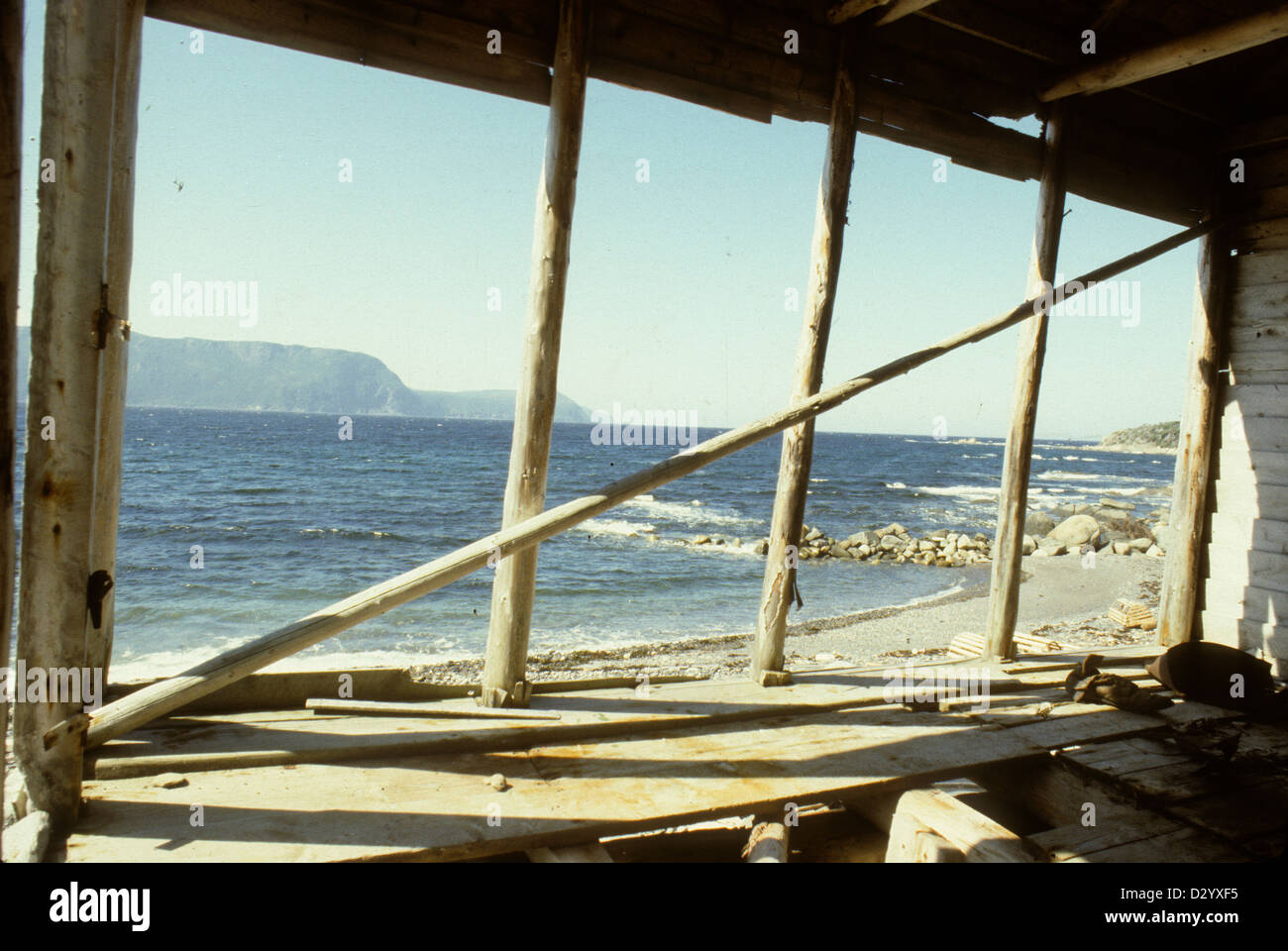 Blick vom Angeln Struktur, Gros Morne National Park, Neufundland, Kanada Stockfoto