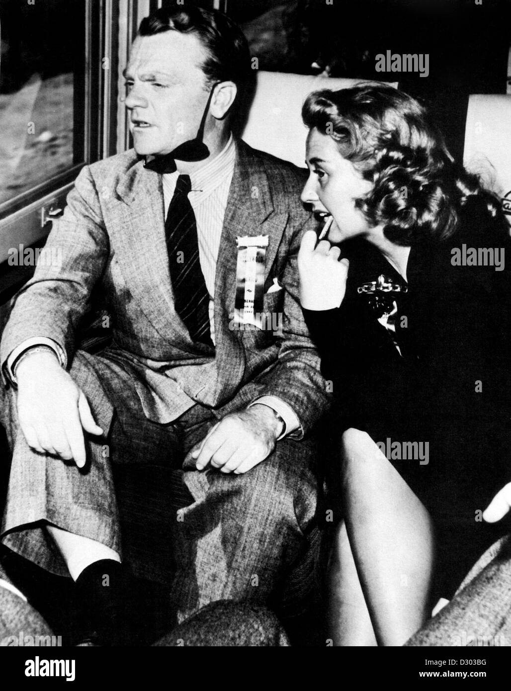 James Cagney und seine Frau Stockfoto