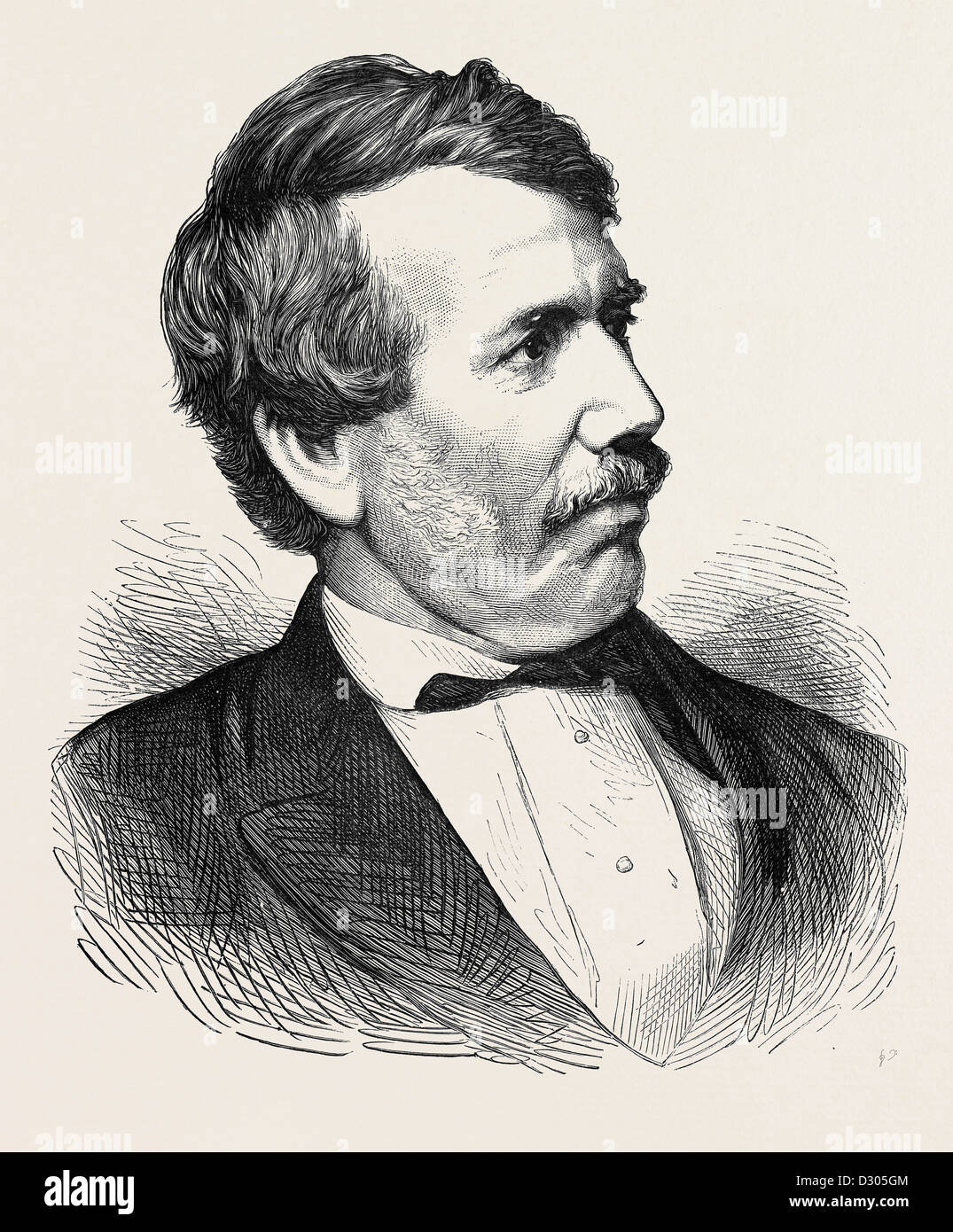 DR. LIVINGSTONE, 1870 Stockfoto