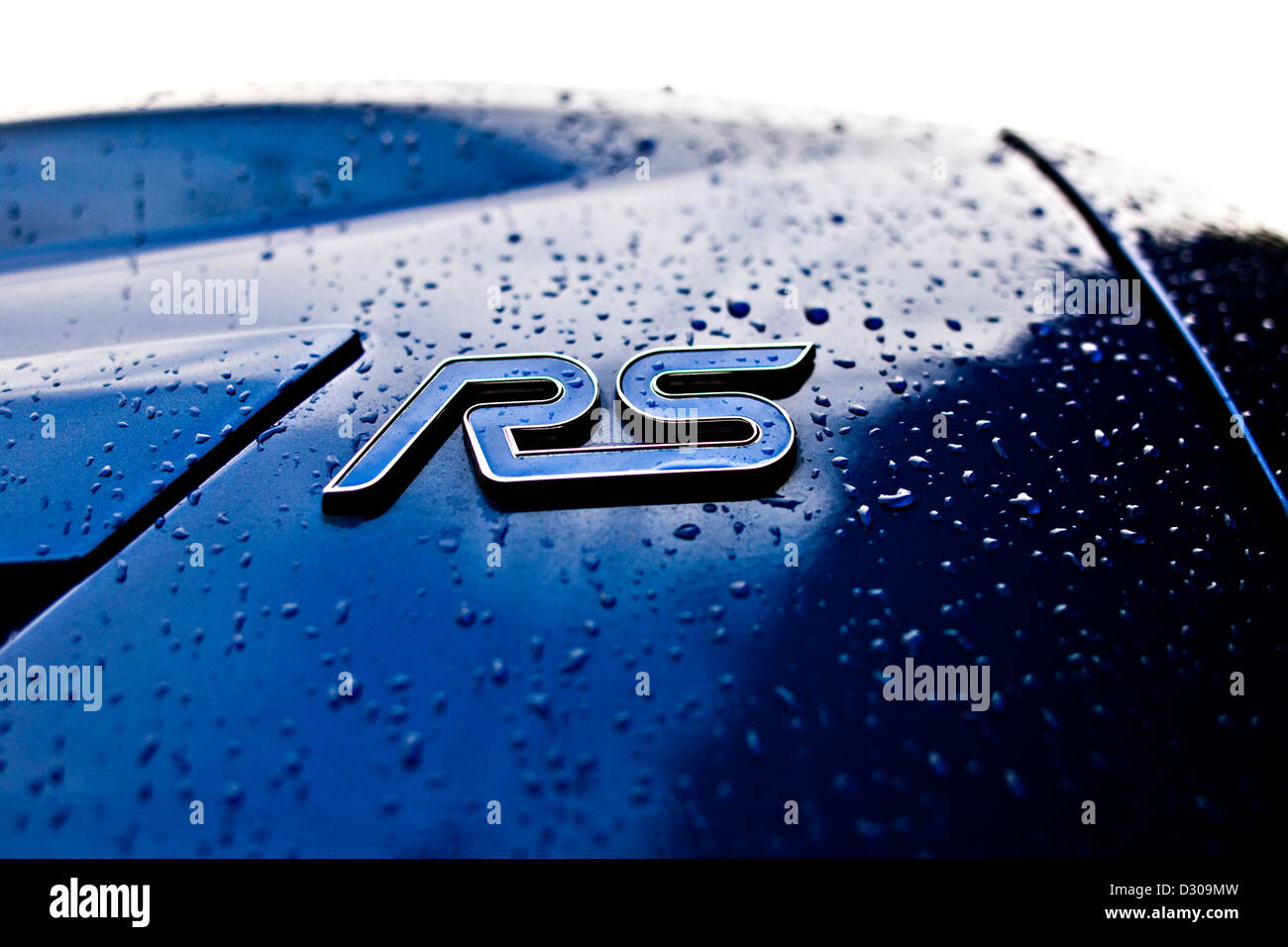 Ford RS Insignien, Winchester, UK, 27 11 09 blau Stockfoto