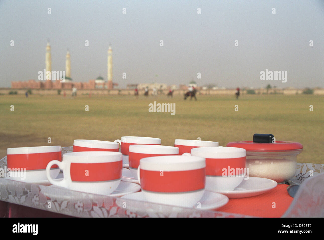 Khartoum Polo Club, Sudan, Afrika Stockfoto