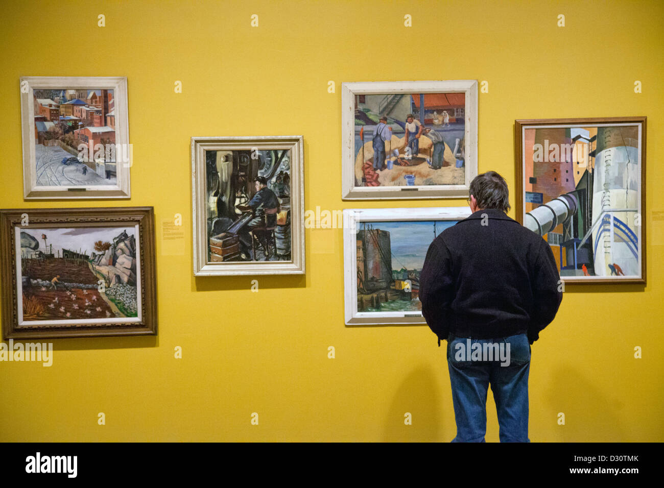 Mattatuck Museum Kunst und Geschichtszentrum Stockfoto