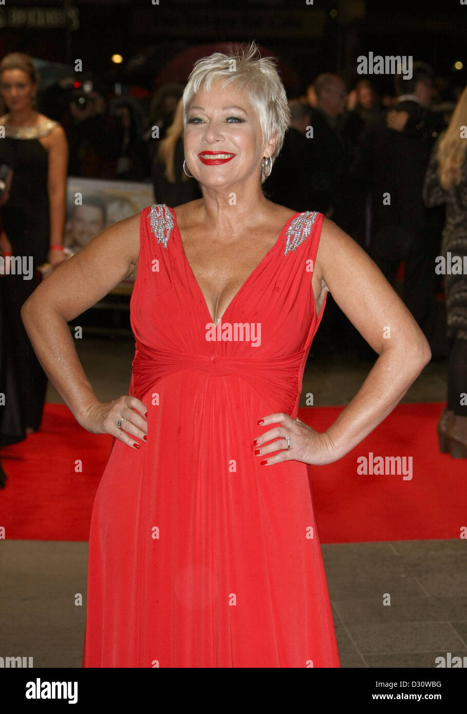 DENISE WELCH LAUF FÜR DEINE FRAU. FILM PREMIERE LONDON ENGLAND UK 5. Februar 2013 Stockfoto