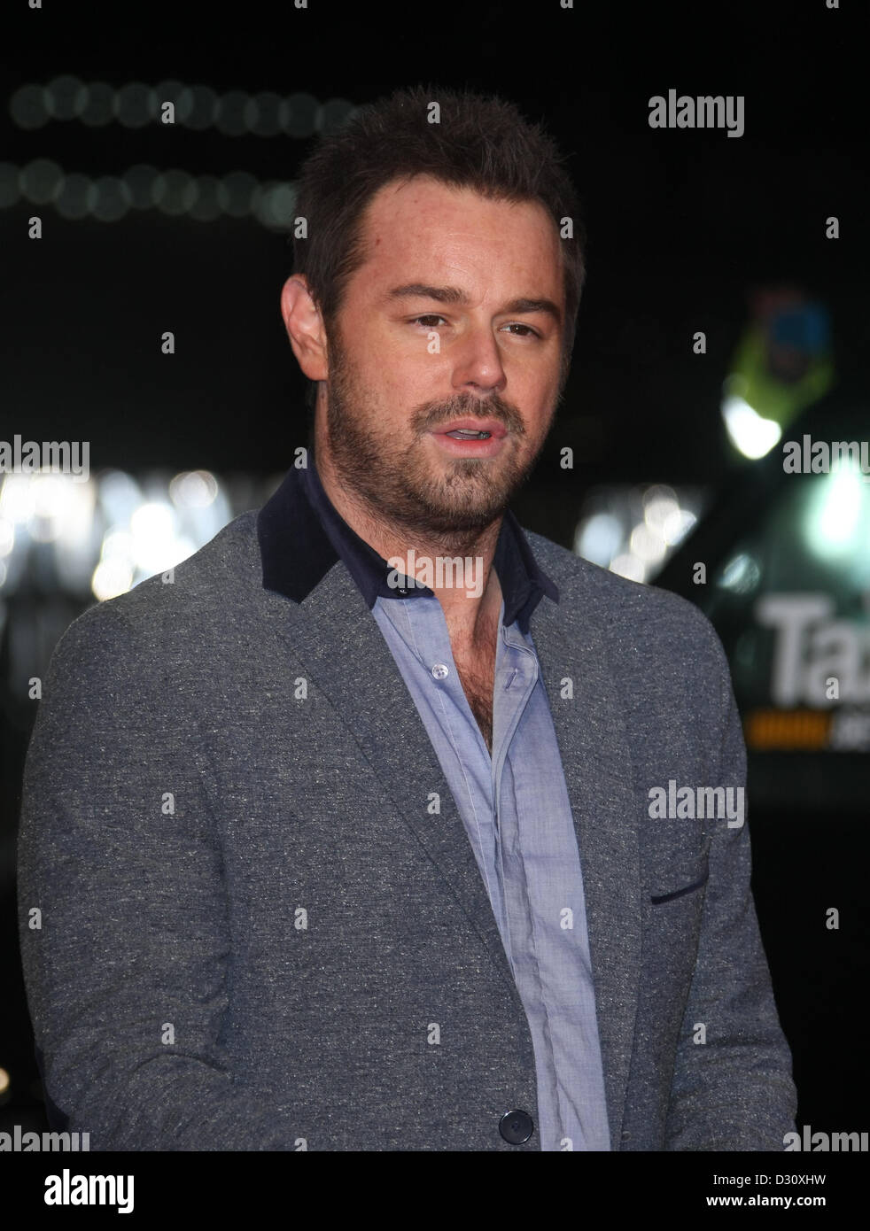 DANNY DYER LAUF FÜR DEINE FRAU. FILM PREMIERE LONDON ENGLAND UK 5. Februar 2013 Stockfoto