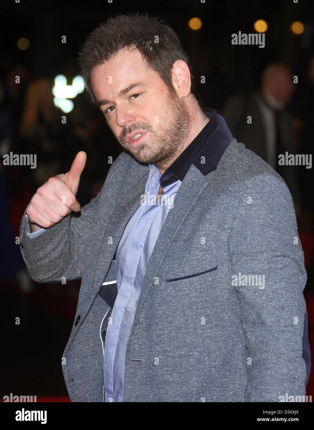 DANNY DYER LAUF FÜR DEINE FRAU. FILM PREMIERE LONDON ENGLAND UK 5. Februar 2013 Stockfoto