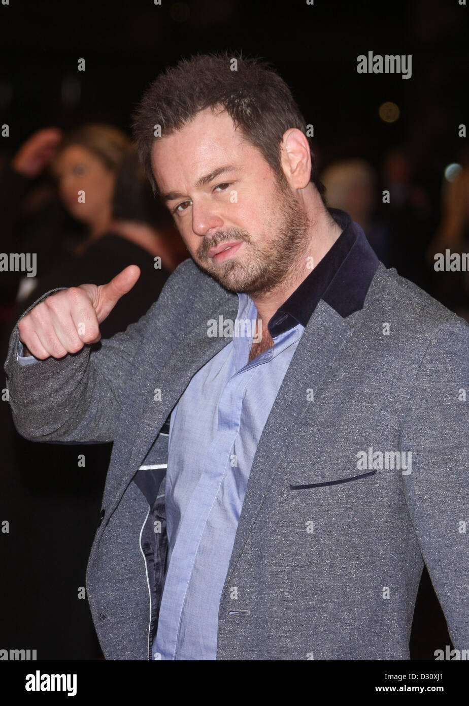 DANNY DYER LAUF FÜR DEINE FRAU. FILM PREMIERE LONDON ENGLAND UK 5. Februar 2013 Stockfoto