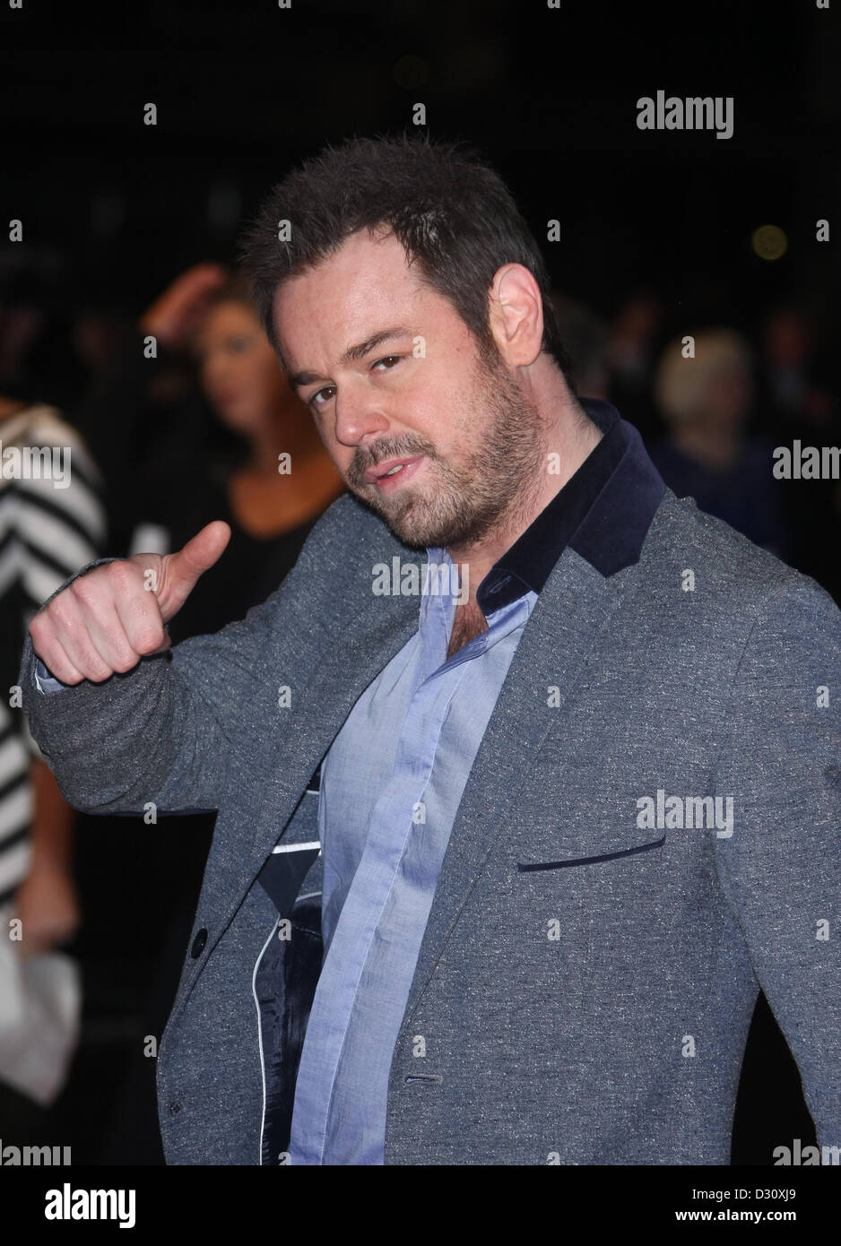 DANNY DYER LAUF FÜR DEINE FRAU. FILM PREMIERE LONDON ENGLAND UK 5. Februar 2013 Stockfoto