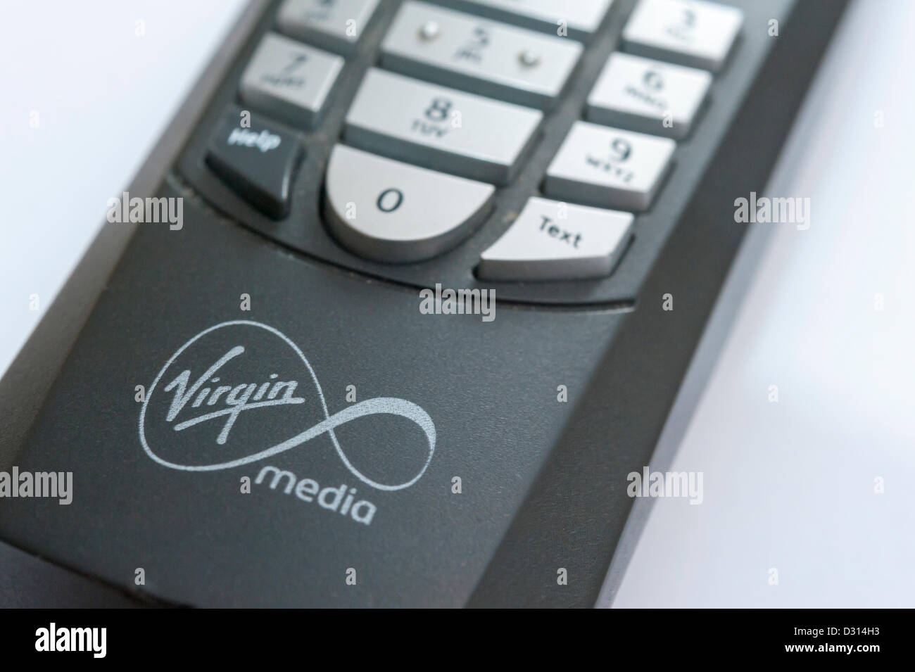 Virgin Media ist von amerikanischen Kabel Firma Liberty Global UK 6. Februar 2013 gekauft werden. Das Abkommen Wert $23 .3bn die weltweit größte Breitband-Unternehmen, mit 25 Millionen Kunden in 14 Ländern erstellt und zu einem der größten Pay-TV-Unternehmen Stockfoto