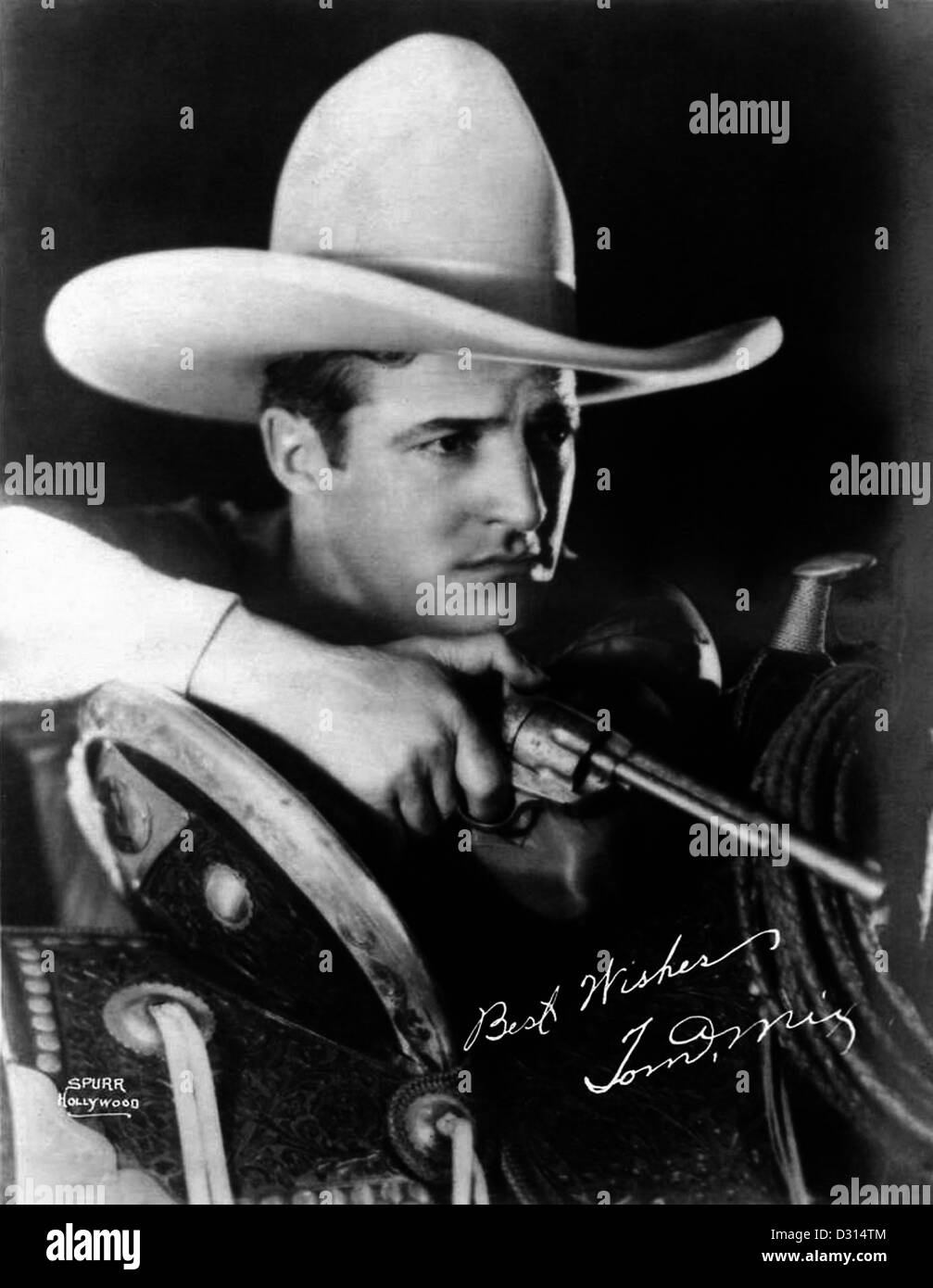 Tom Mix Stockfoto