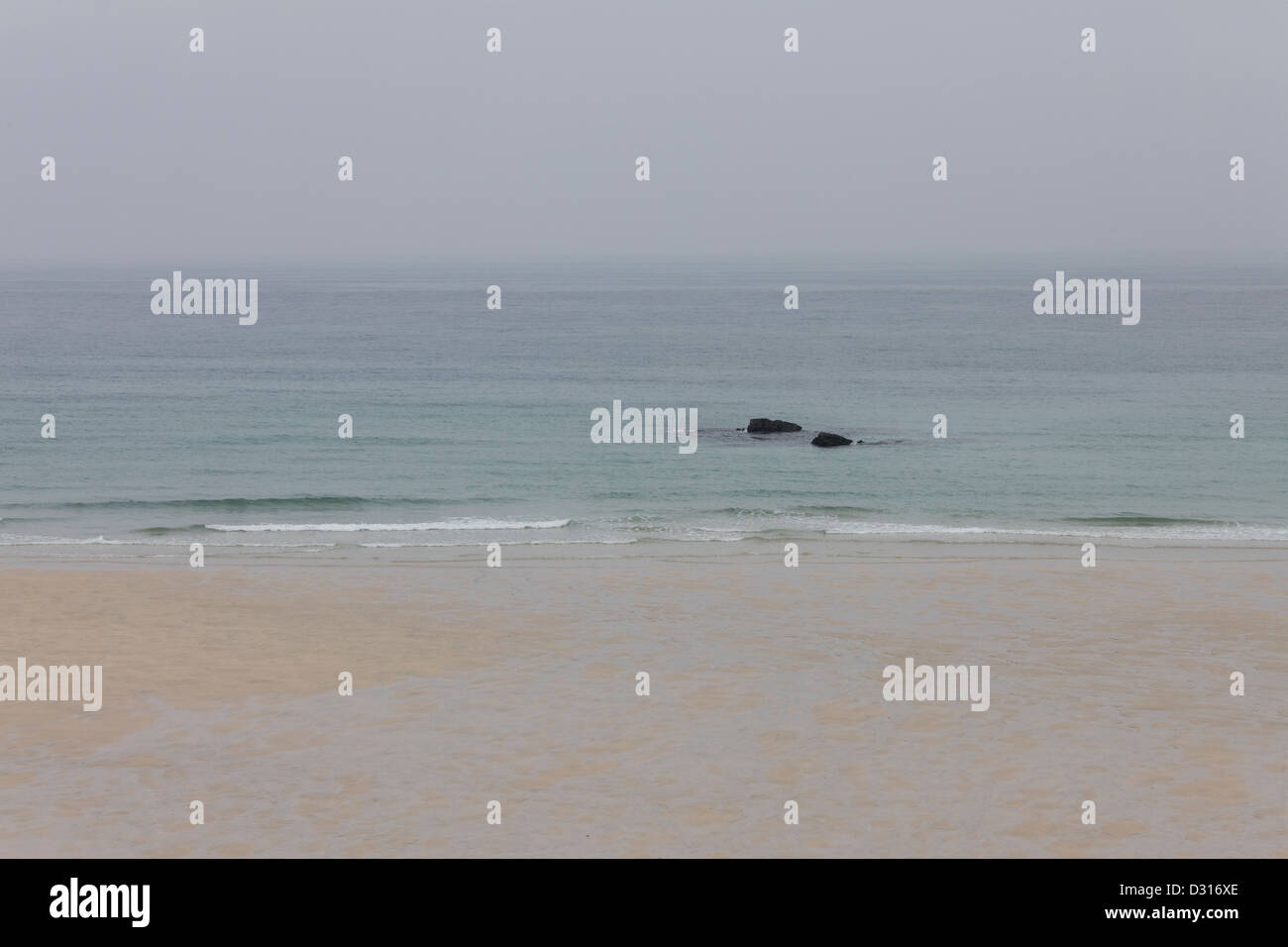 Porthmeor Beach, St. Ives Stockfoto