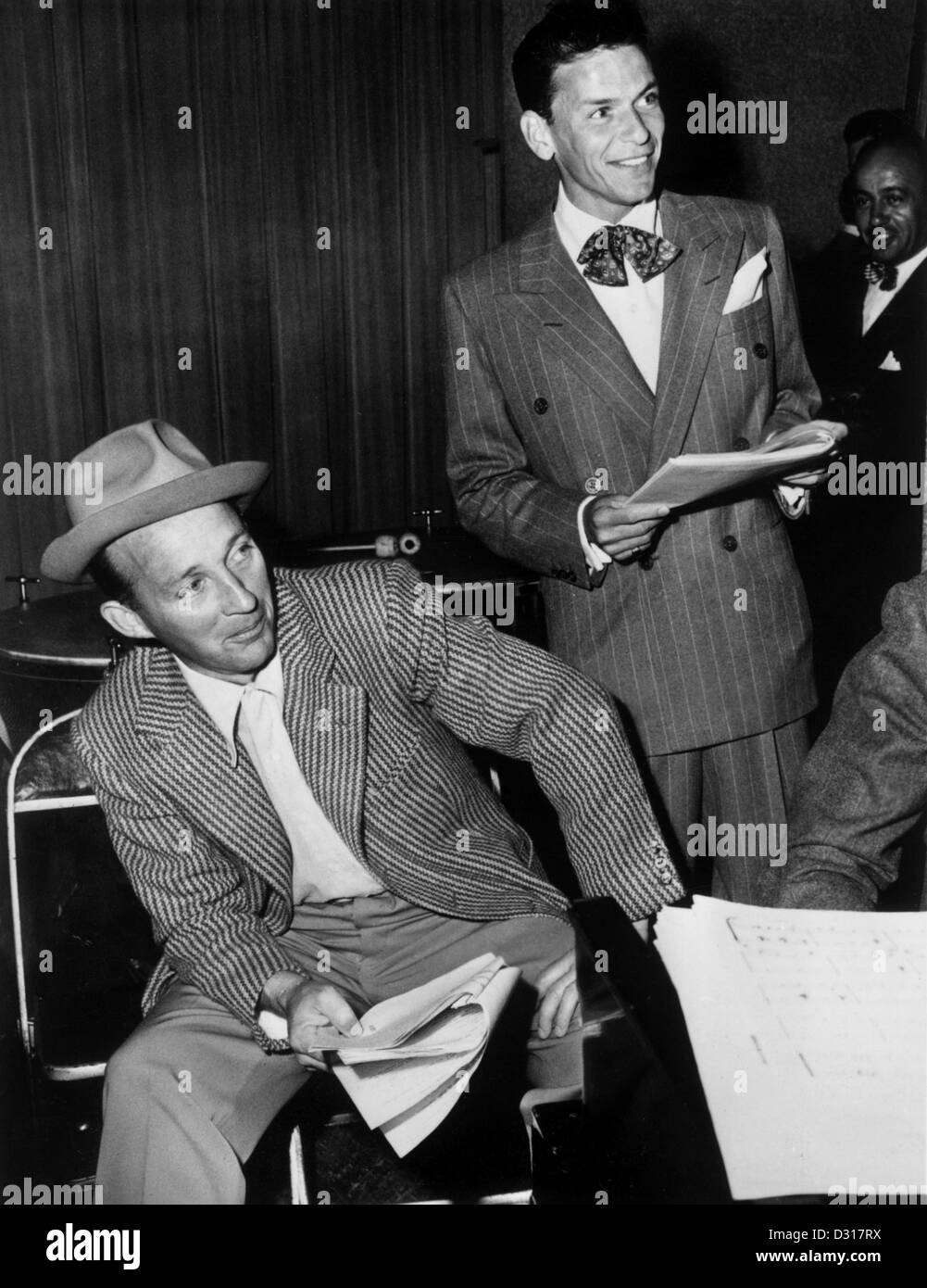 Bing Crosby, Frank Sinatra Stockfoto