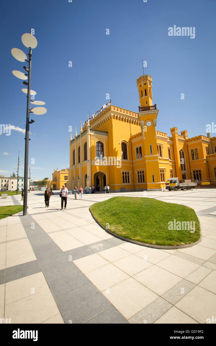 Alle Glowny wir Wroclawiu Stockfoto