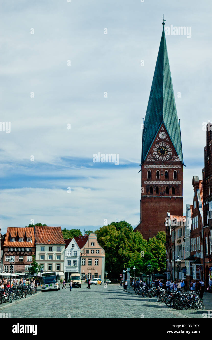 St. Johannes Kirche, Lüneburg, Deutschland Stockfoto
