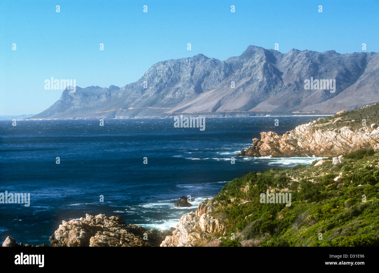 Bettys Bay Cape Region Südafrikas Küste Stockfoto