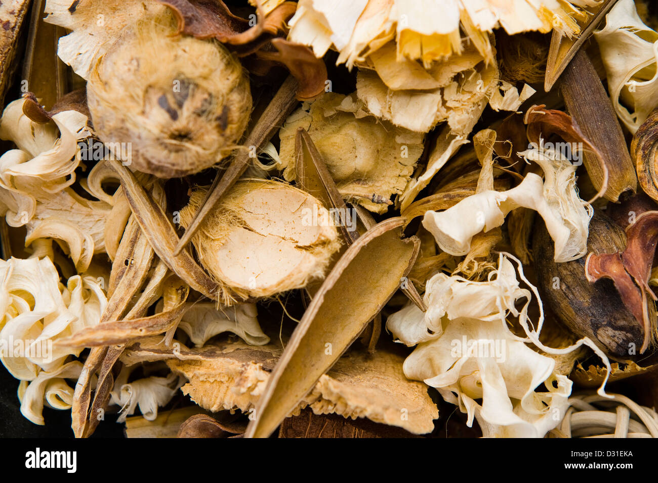 Potpourri-Makro Stockfoto