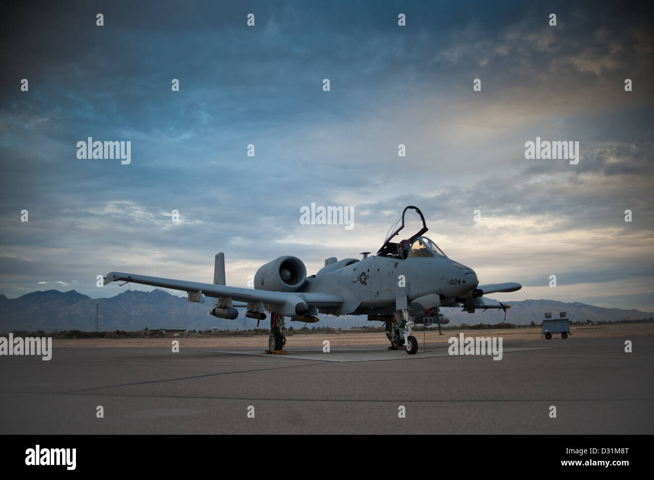 A-10 Thunderbolt II der Air National Guard Stockfoto