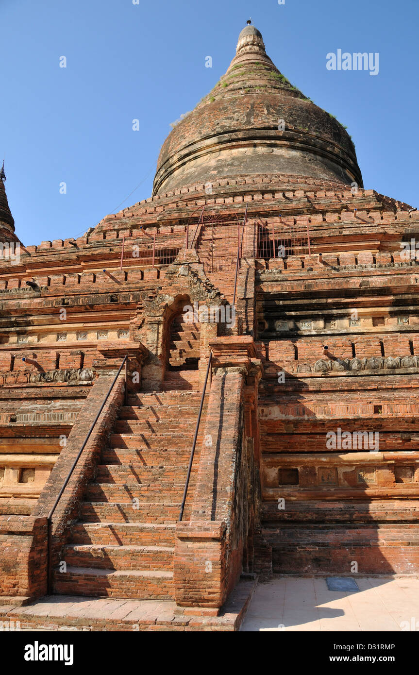 Mingalazedi-Pagode, Bagan, Burma, Myanmar Stockfoto