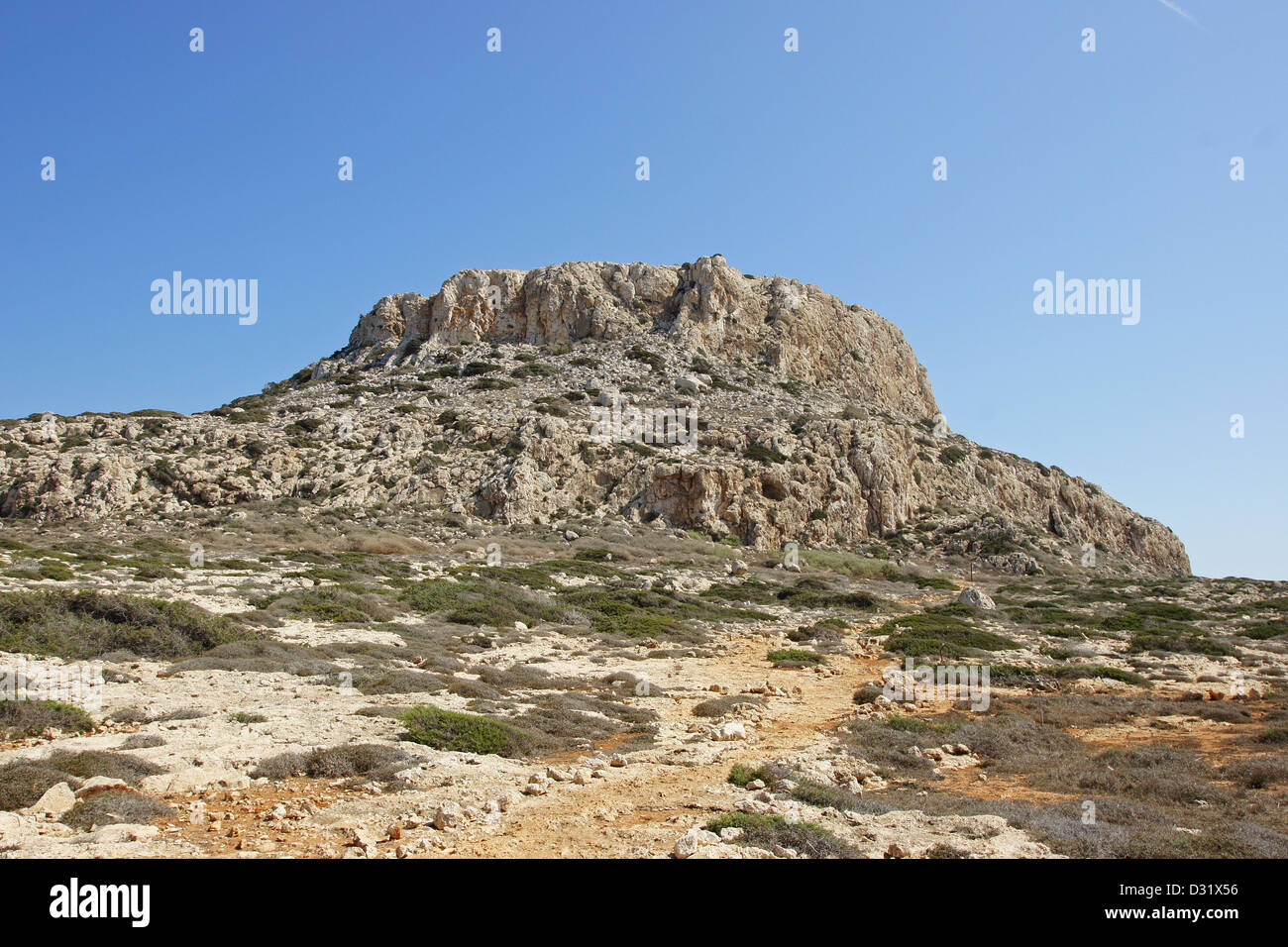 Tafelberg, Cape Greko, Zypern Stockfoto