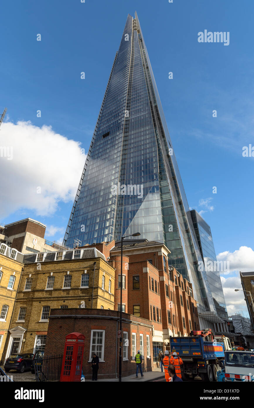Der Shard Wolkenkratzer, London Bridge, London, England, Vereinigtes Königreich Stockfoto