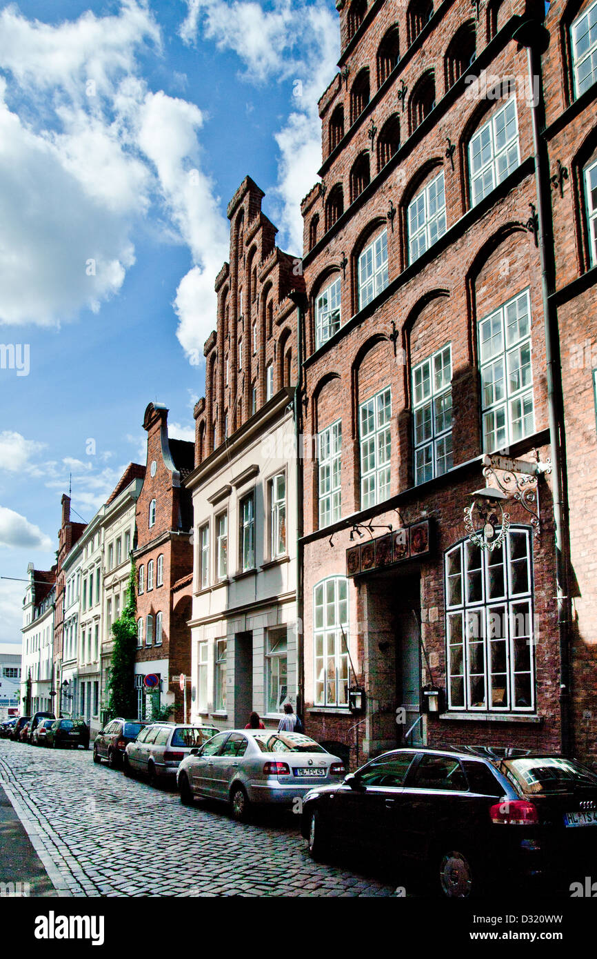 City Center, Lübeck, Deutschland Stockfoto