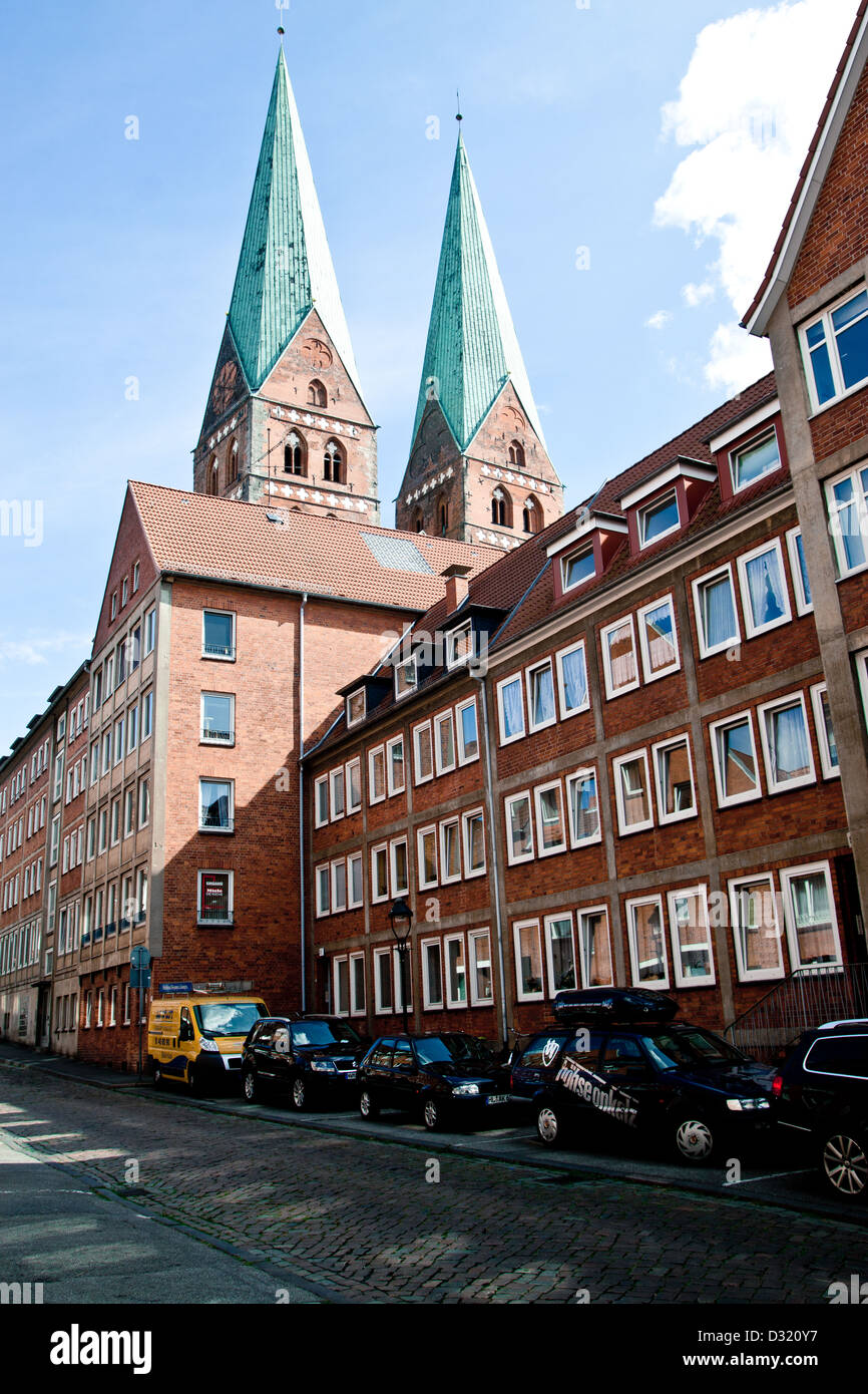 St. Marien, Lübeck, Deutschland Stockfoto