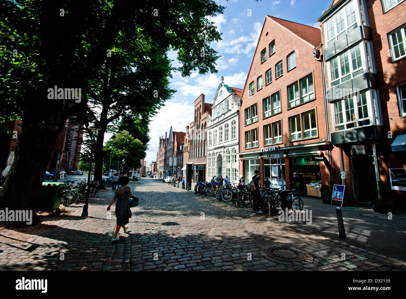 City Center, Lübeck, Deutschland Stockfoto