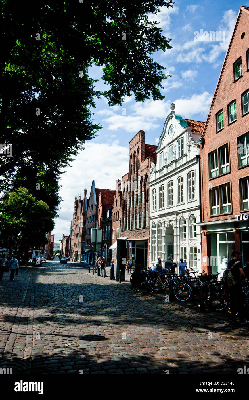 City Center, Lübeck, Deutschland Stockfoto