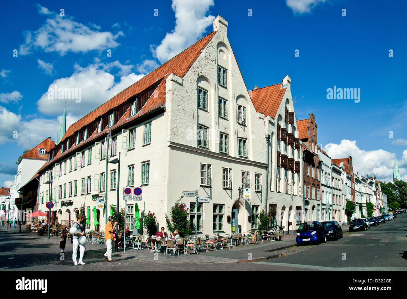 Innenstadt, Lübeck Deutschland Stockfoto