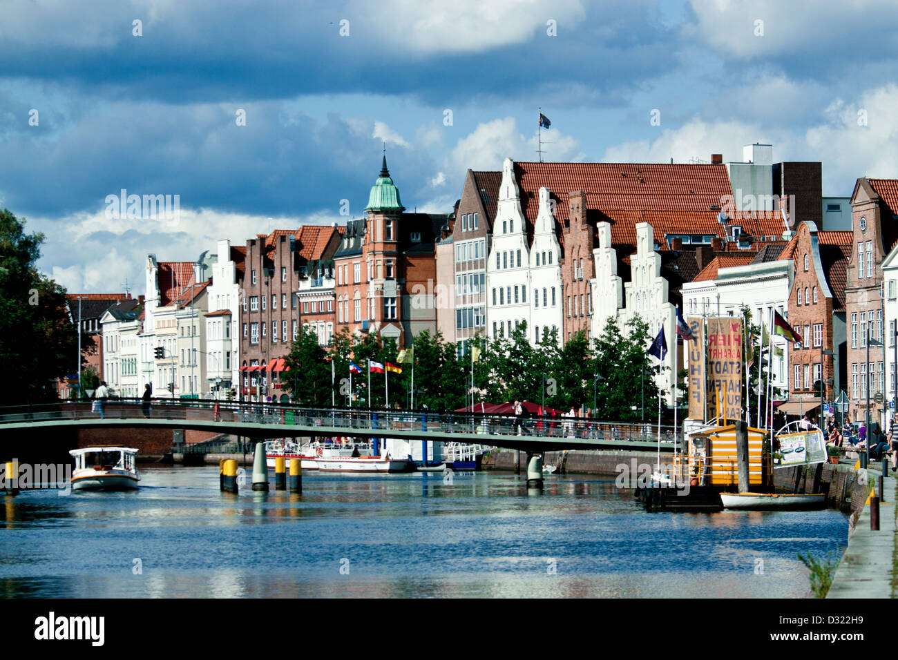 Innenstadt, Lübeck Deutschland Stockfoto
